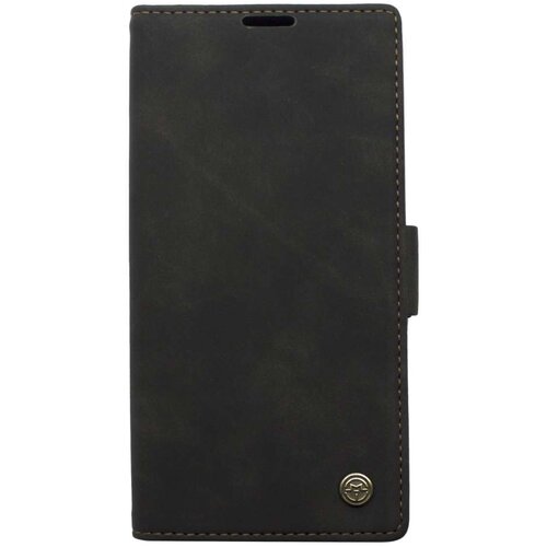  Maska za telefon LEATHER RETRO FLIP za Samsung Note 10/G970F, Crna Cene