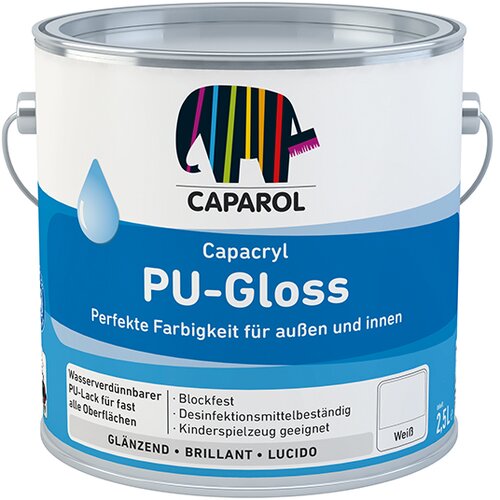  CAPACRYL PU-GLOSS 2.5L BIJELA CAPAROL Cijene
