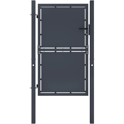  Vrata čelična 100 x 150 cm antracit Cijene