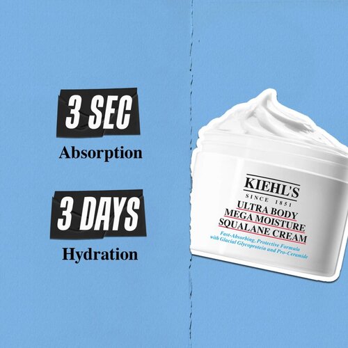Kiehl&amp;#039;s Ultra Body Mega Moisture Squalane Cream hidratantna krema za tijelo za žene 250 ml Slike