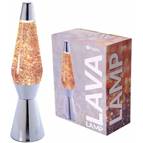 Fisura Lampa lava Pink Glitter Slike
