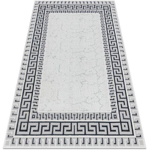 RugsX Preproge Preproga ALLURE 1960 Gr&scaron;ki ključ, okvir - 120x170 cm Bela Cene