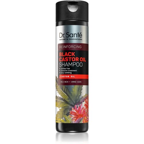 Dr. Santé Black Castor Oil šampon za okrepitev las za nežno umivanje 250 ml Cene