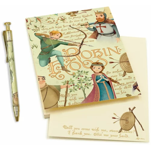 Kartos A6 notes s olovkom 50 stranica Robin Hood –