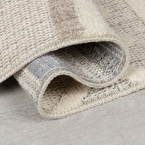 Flair Rugs Sivo-bež pralna preproga 116x170 cm Everette &amp;ndash; Slike
