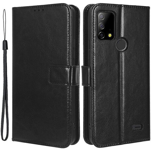 INORCO Za Vodafone Smart T23 Crazy Horse Texture Wallet Case PU usnjeno stojalo Folio Flip Ovitek za telefon, (22035400) Slike