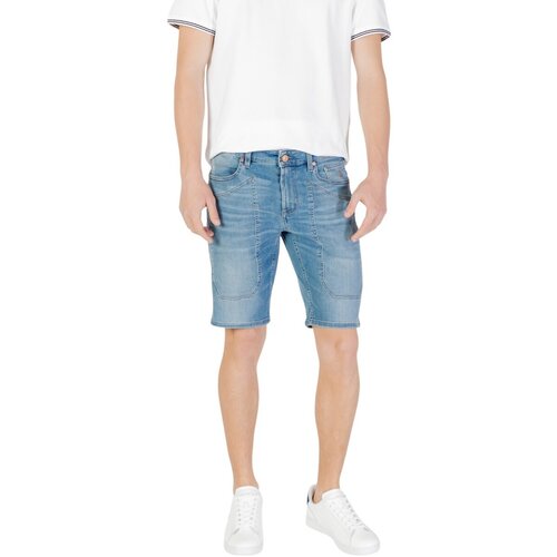 Jeckerson Kratke hlače & Bermuda JUPBE001JAYDE001 DNDTFDENI021 D071 Modra Cene
