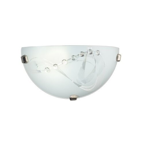 Ferotehna zidna svjetiljka Serenity (60 W, D x Š x V: 300 x 80 x 150 mm, Bijela-prozirna, E27) Cijene