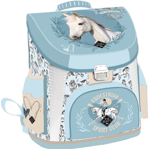 ICO Lizzysuli Wild Beauty Sport Club jahačka ergonomska &amp;scaron;kolska torba, ruksak 39x35x24 cm Slike