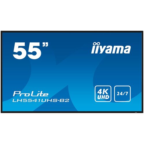 Iiyama LFD LH5541UHS-B2 55" Professional Digital Signage display with 4K UHD resolution and 24/7 operating time 500 cd/m&sup2; 1200: Cijene