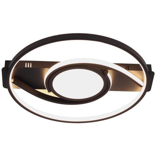 Brilagi - prigu&scaron;iva LED plafonska lampa TWIRL LED/38W/230V crna + daljinski upravljač Cene