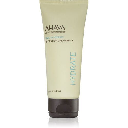Ahava Time To Hydrate Hydration Cream Mask kremna vlažilna maska za obraz 100 ml za ženske Cene