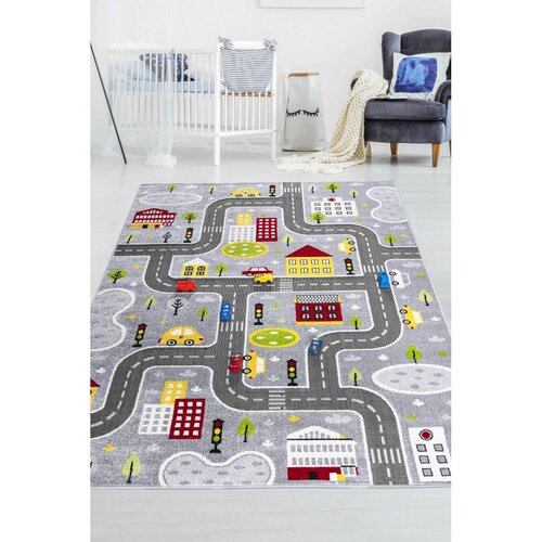Conceptum Hypnose Tepih Gri Trafik, 140 x 200cm, Sivi Cijene