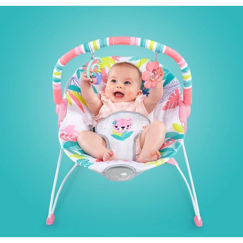 Kids II BRIGHT STARTS LEZALJKA SA VIBRACIJOM - FLAMINGO VIBES™ 12228 Cene