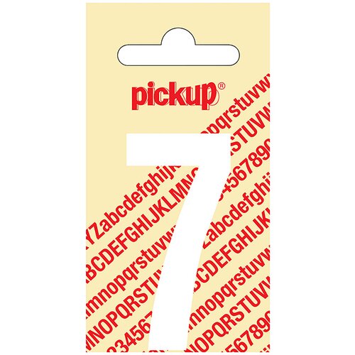  Nalepka Pickup (Motiv: 7, bele barve, višina: 60 mm) Cene
