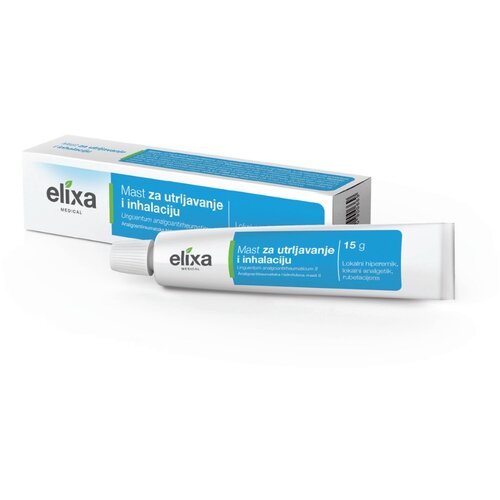 Elixa Mast za utrljavanje i inhalaciju, 15g Cene