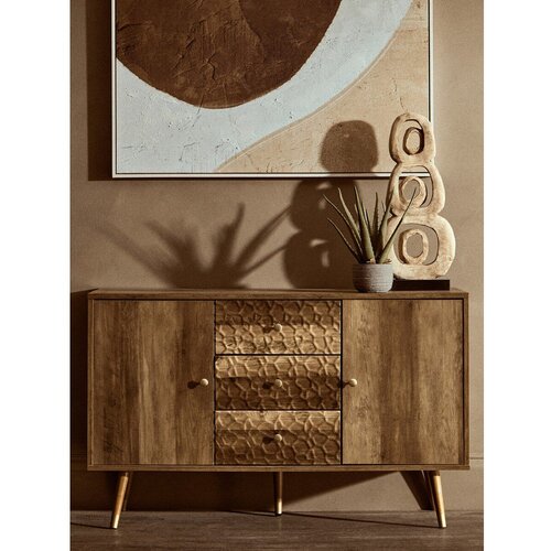 Premier Housewares Komoda u tamnoj prirodnoj boji 114x70x39 cm Frida &amp;ndash; Slike