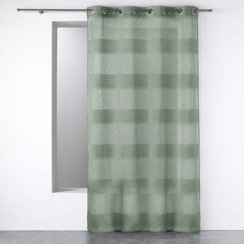 Douceur d int&amp;eacute;rieur Zelena prozirna zavjesa 140x280 cm Terraza &amp;ndash; Slike