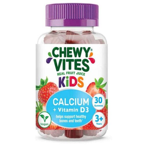 Chewy Vites kids calcium + vitamin D3, 30 kom Cene