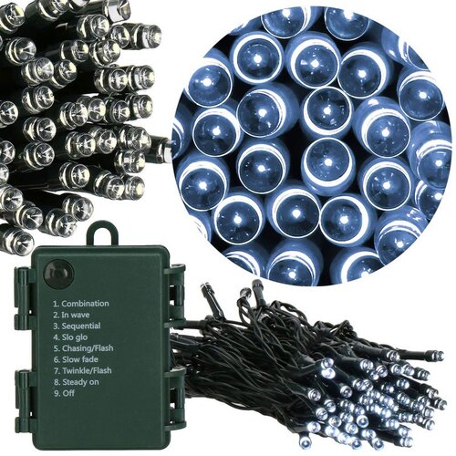  LED lampice na baterije, 50 LED dioda Cene