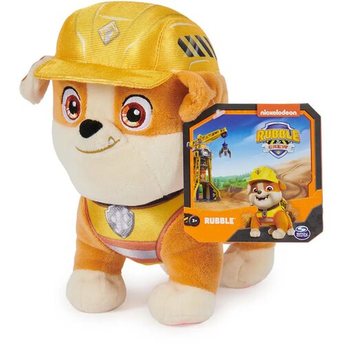 Spin Master mali psići: rubble i njegov tim rubble plišana igračka 19cm - Cene