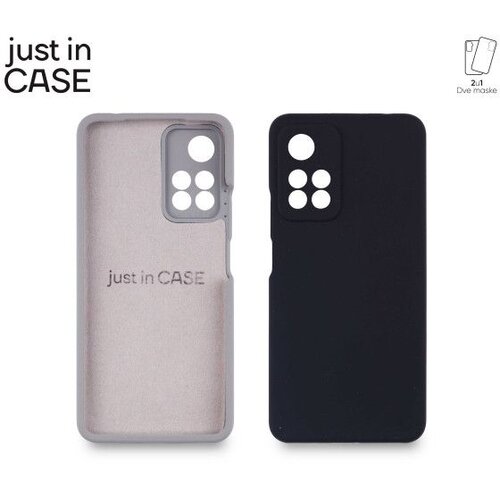 Just In Case 2u1 extra case mix plus paket crni za redmi note 11 pro 5G/Note 11 Pro+5G Cene