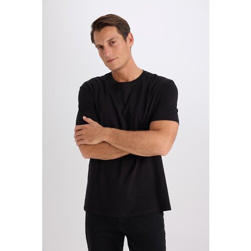 Defacto New Regular Fit Crew Neck Basic Plain Short Sleeve T-Shirt Slike