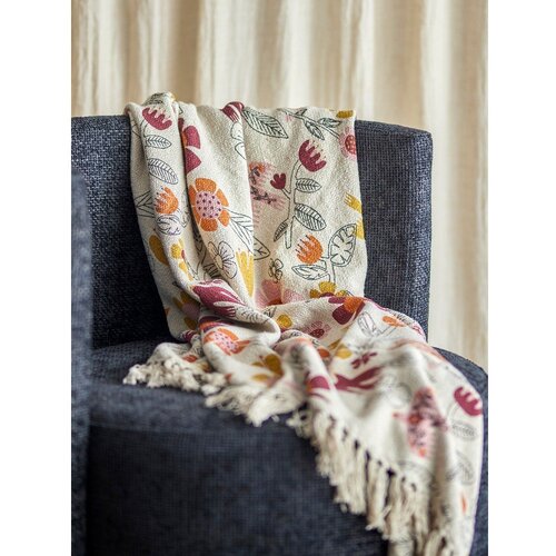 Bloomingville Odeja iz me&amp;scaron;anice bombaža 130x160 cm Vivielle &amp;ndash; Slike