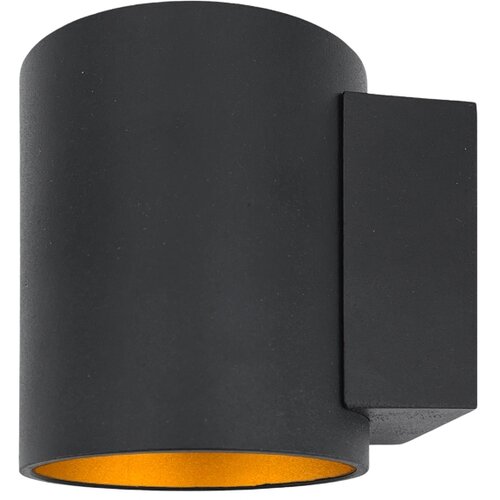  Zidno svetlo SQUALLA TUBA 1xG9/50W/230V crna/zlatna Slike