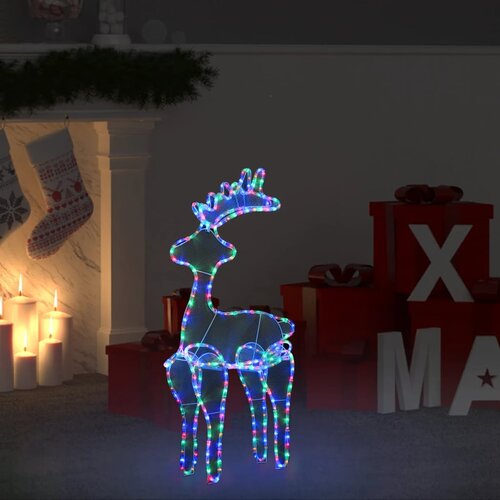 vidaXL Ukrasni božićni sob s mrežom i 306 LED žarulja 60 x 24 x 89 cm Cijene