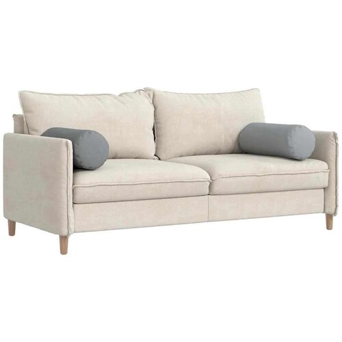 VidaXL valjkasti jastučići 2 pcs svijetlo siva &amp;Oslash; 25 x 70 cm tkanina Slike
