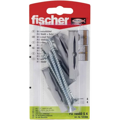 Fischer FU 8 x 50 SK univerzalna tipla 50 mm 8 mm 53304 6 St.