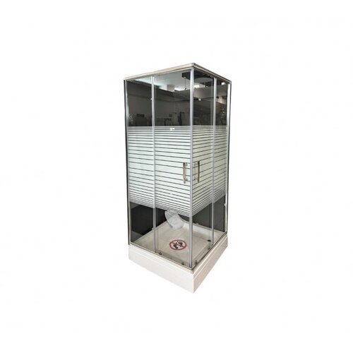  Tu&scaron; kabina 90x90x195 KROMIRANI PROFIL 6MM S303 Cijene