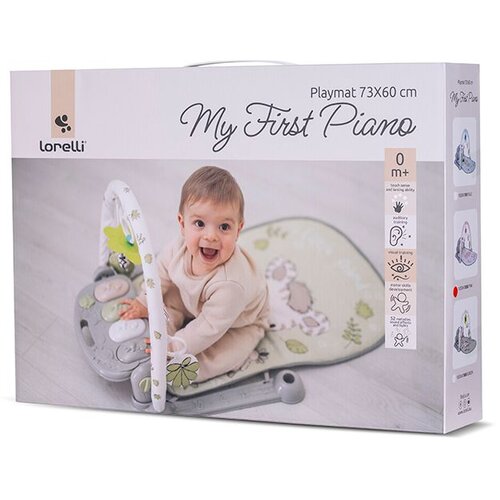 Lorelli PIANO Podloga za igru za bebe, Green (0mj+) Slike