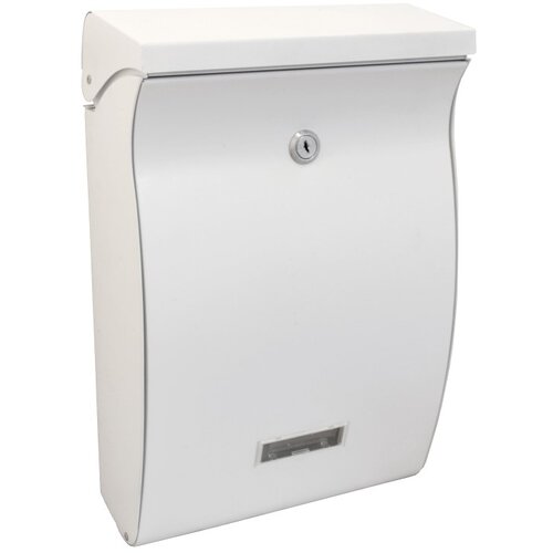 Elegant Poštni nabiralnik (21 x 85 x 305 mm, beli) Cene