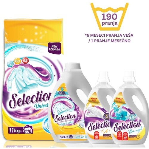 SELECTION Paket za pranje veša Cene