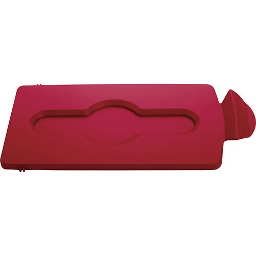 Rubbermaid Pokrov, zaprta izvedba, rdeče barve Cene