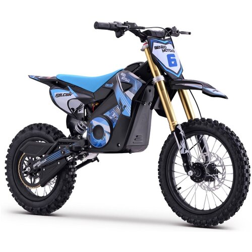 Beneo 48V enduro motor za djecu Falcon, 1600W, 50 km/h, Li, plavi Cene