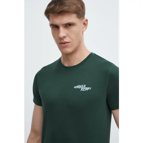 Mammut Sportska majica kratkih rukava Core boja: zelena, s tiskom