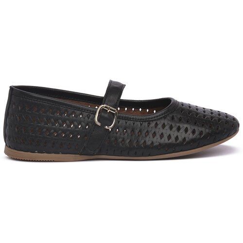 Bueno Shoes Balerinke CANNA DI FUCILE Siva Cene