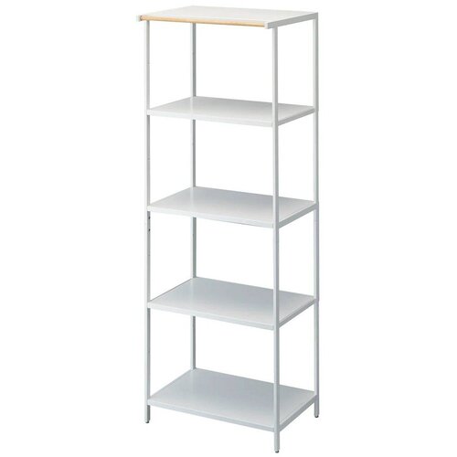 YAMAZAKI Mat bijeli željezni regal 60x170x46,5 cm Tower – Cijene