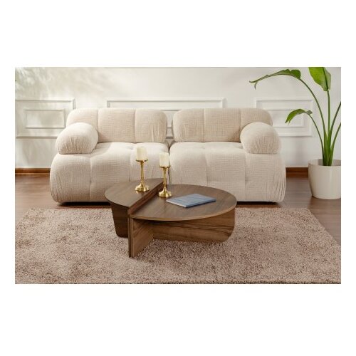 Hanah home Nordure Club set stolova Orion, 90x60x30, 85x30x35cm, 2 dijela, Smeđa Slike