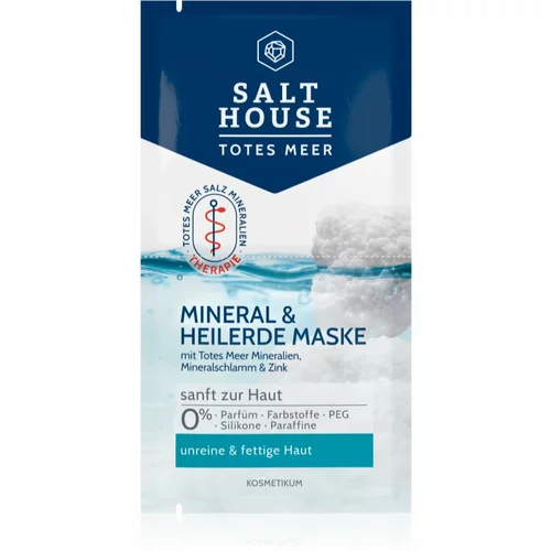 Salt House Dead Sea Mineral Face Mask maska za lice 2x7 ml