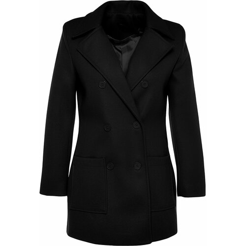 Trendyol Coat - Black - Double-breasted Slike
