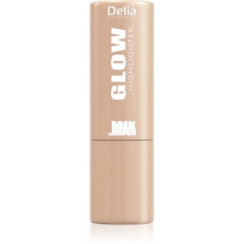 Delia Cosmetics Mix&amp;amp;Match Glow Highlighter kremasti osvetljevalec v paličici odtenek 07 Latte 9 g Slike