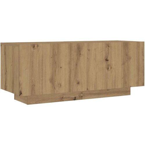  ormarić s LED svjetlima Artisan hrast 300x35x40 cm Slike