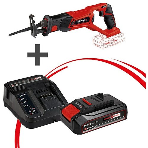 Einhell Power X-Change 18V Set orodij (Akumulatorska sabljasta žaga TE-AP 18/22 Li-Solo + Starter set) productname.garantie.plussign BAUHAUS garancija 5 let za naprave na električni ali motorni pogon Slike