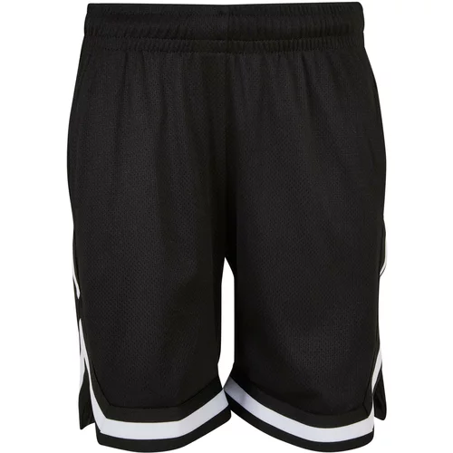 Urban Classics Kids Boys Stripes Mesh Shorts black