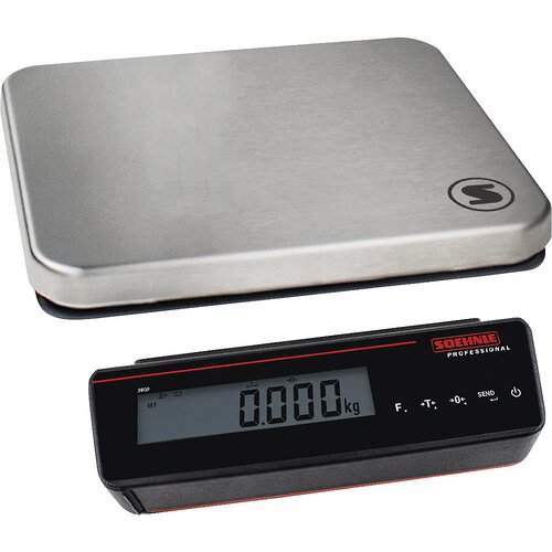 Soehnle Namizna tehtnica, prilagodljiva uporaba, ŠxG 310 x 275 mm, razpon tehtanja do 15 kg, ločljivost 5 g Cene