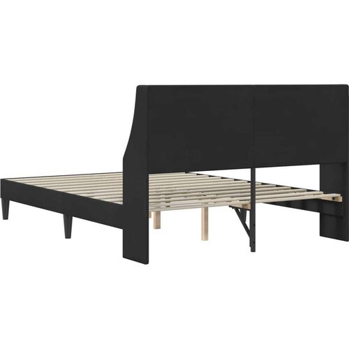  Okvir za krevet s uzglavljem Crna 120 x 190 cm Bar&amp;scaron;un - Crna 120 x 190 cm Slike